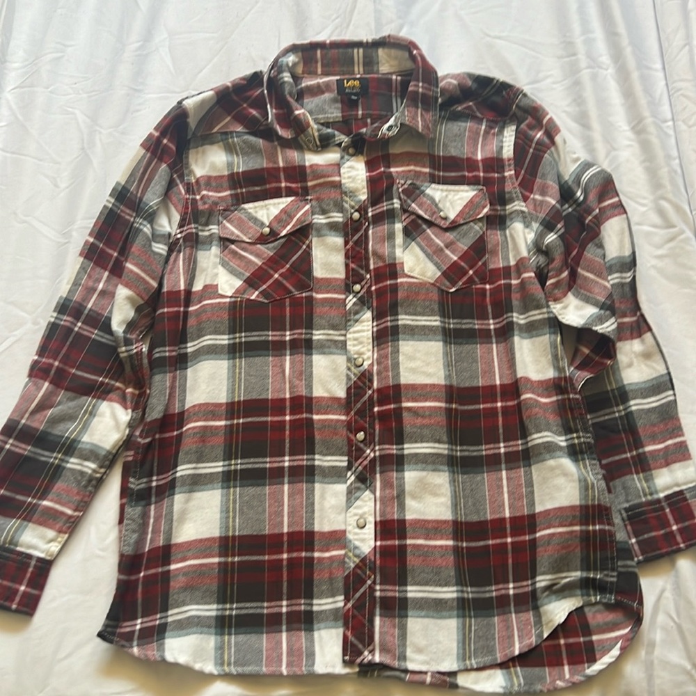 Lee Plaid Flannel long sleeve